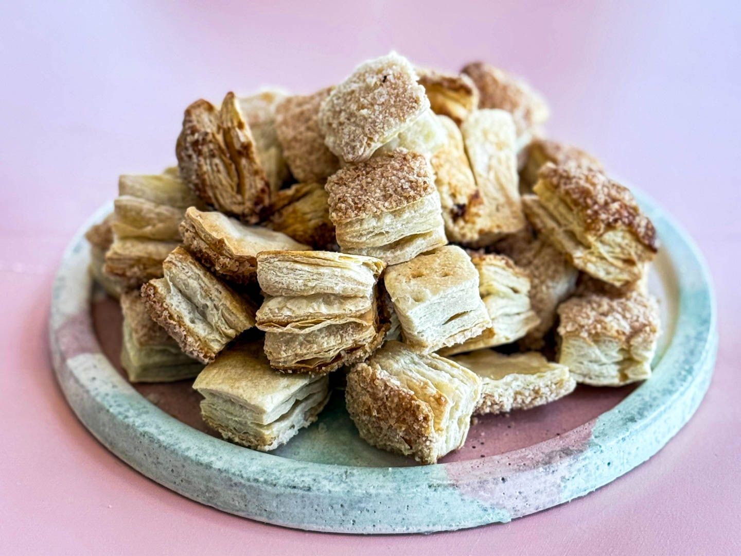 Bizcochos De Hojaldre Dulces 1/4 Kg