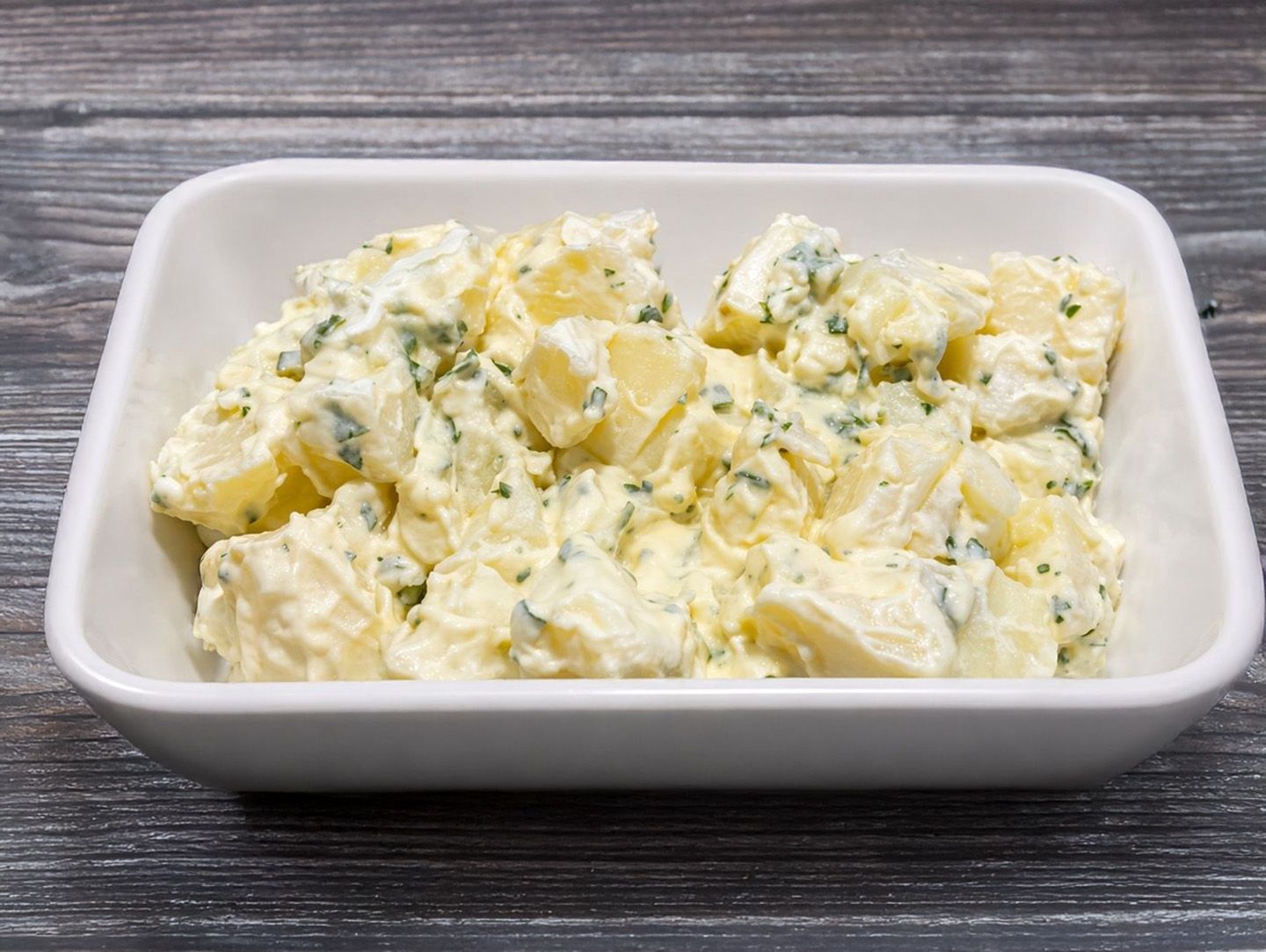 Papas con perejil