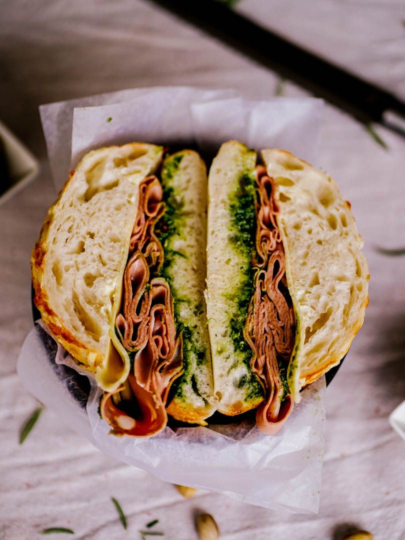 Focaccia mortatela (xl para 2)
