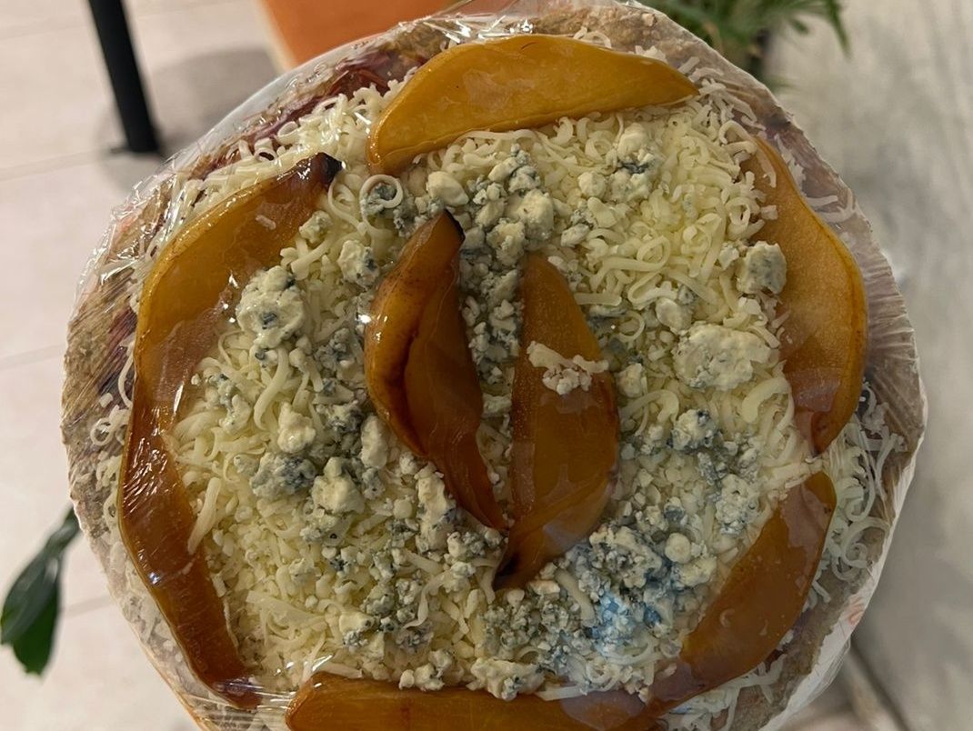 Pizzeta integral huevo
