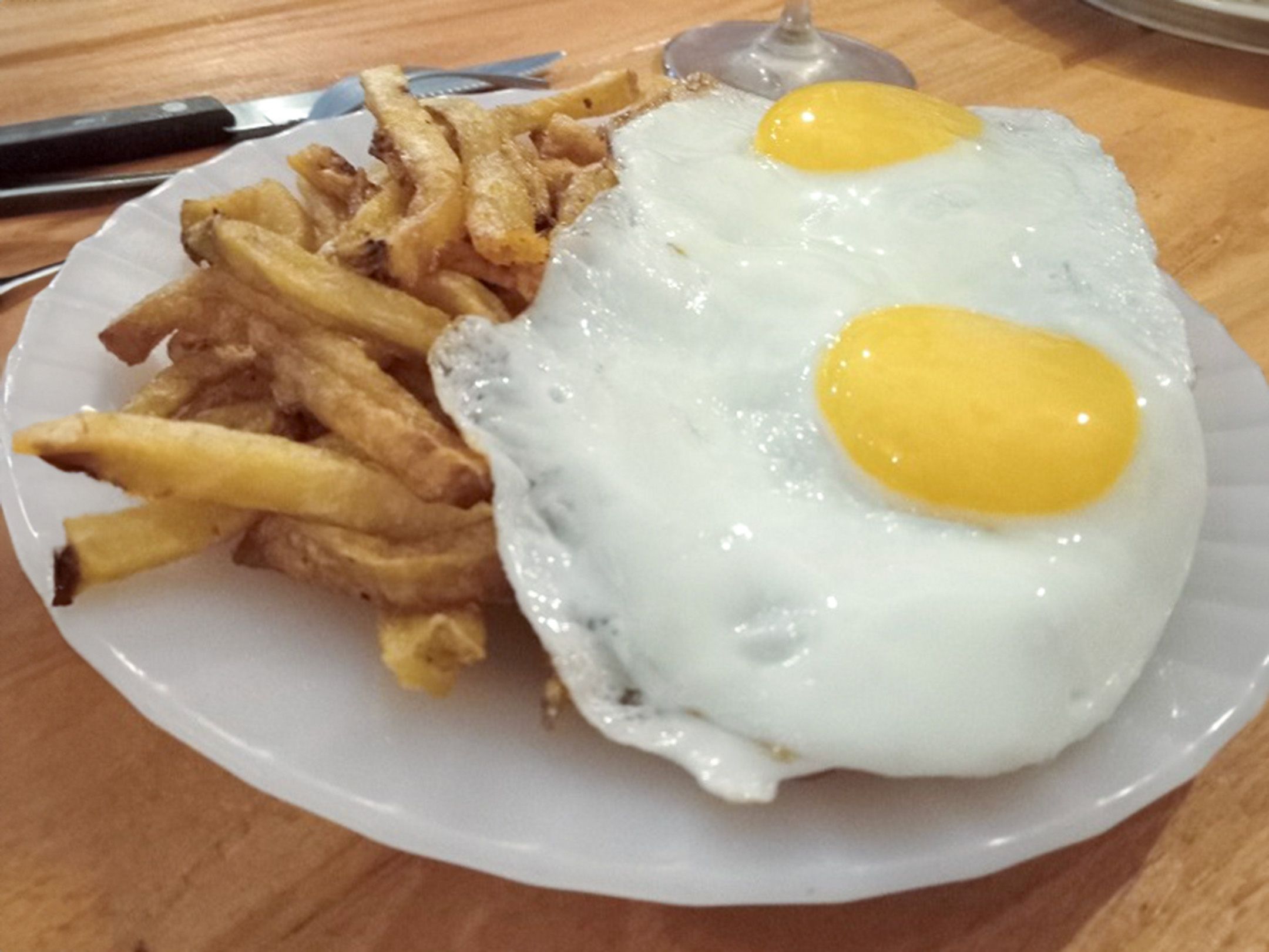 Milanesa a caballo