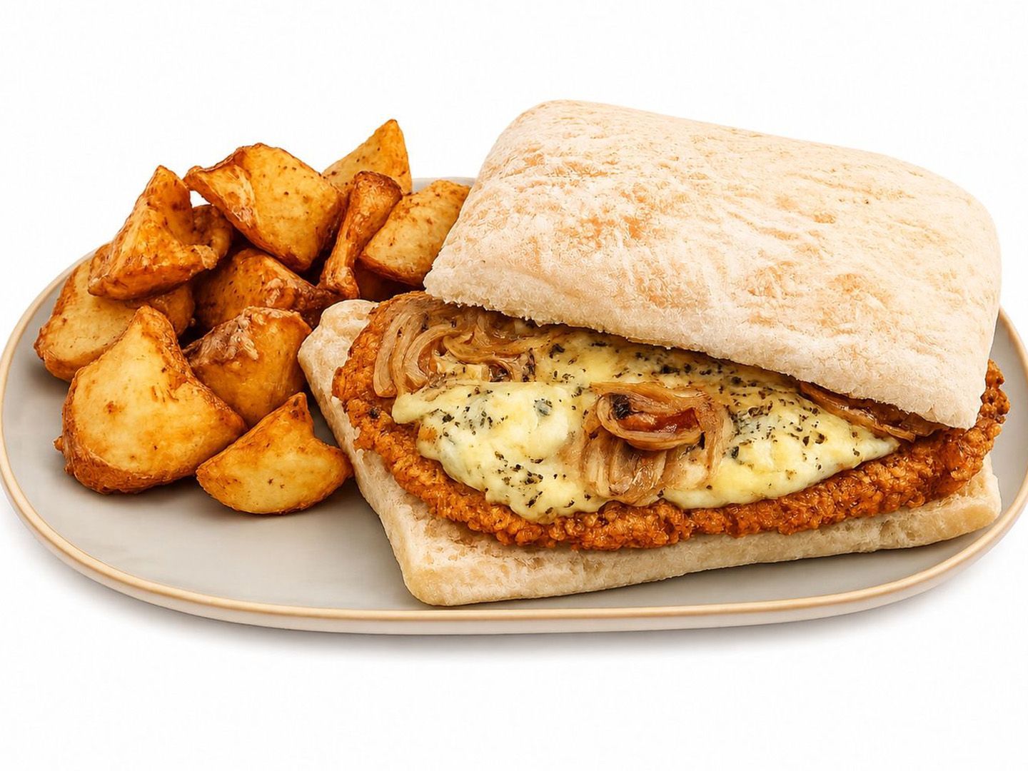 Sándwich panko blue