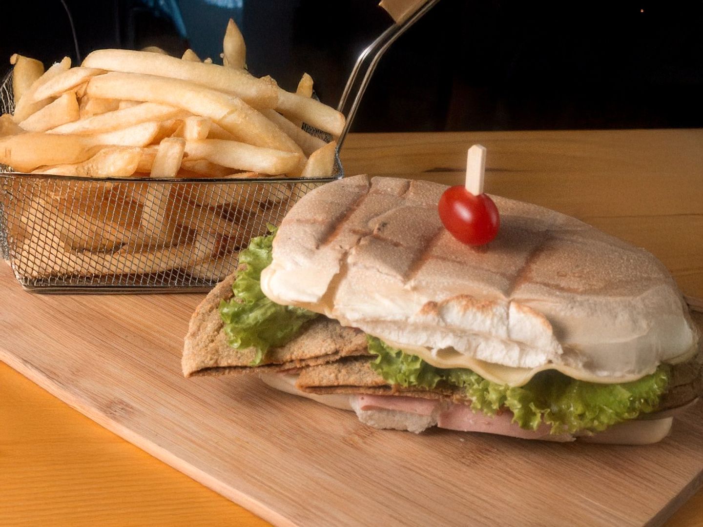 2 sándwich de mila especial