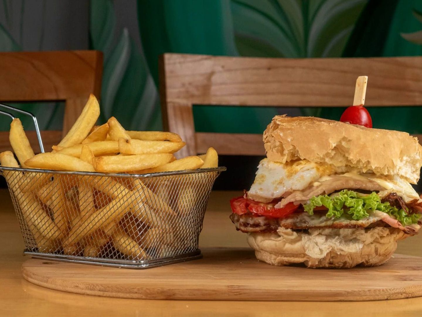 2 hamburguesas las gardenias