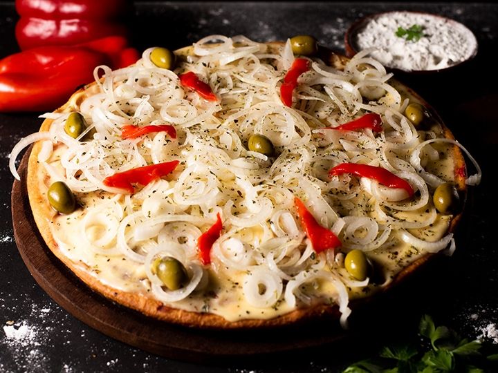 Pizza fugazza (4p)