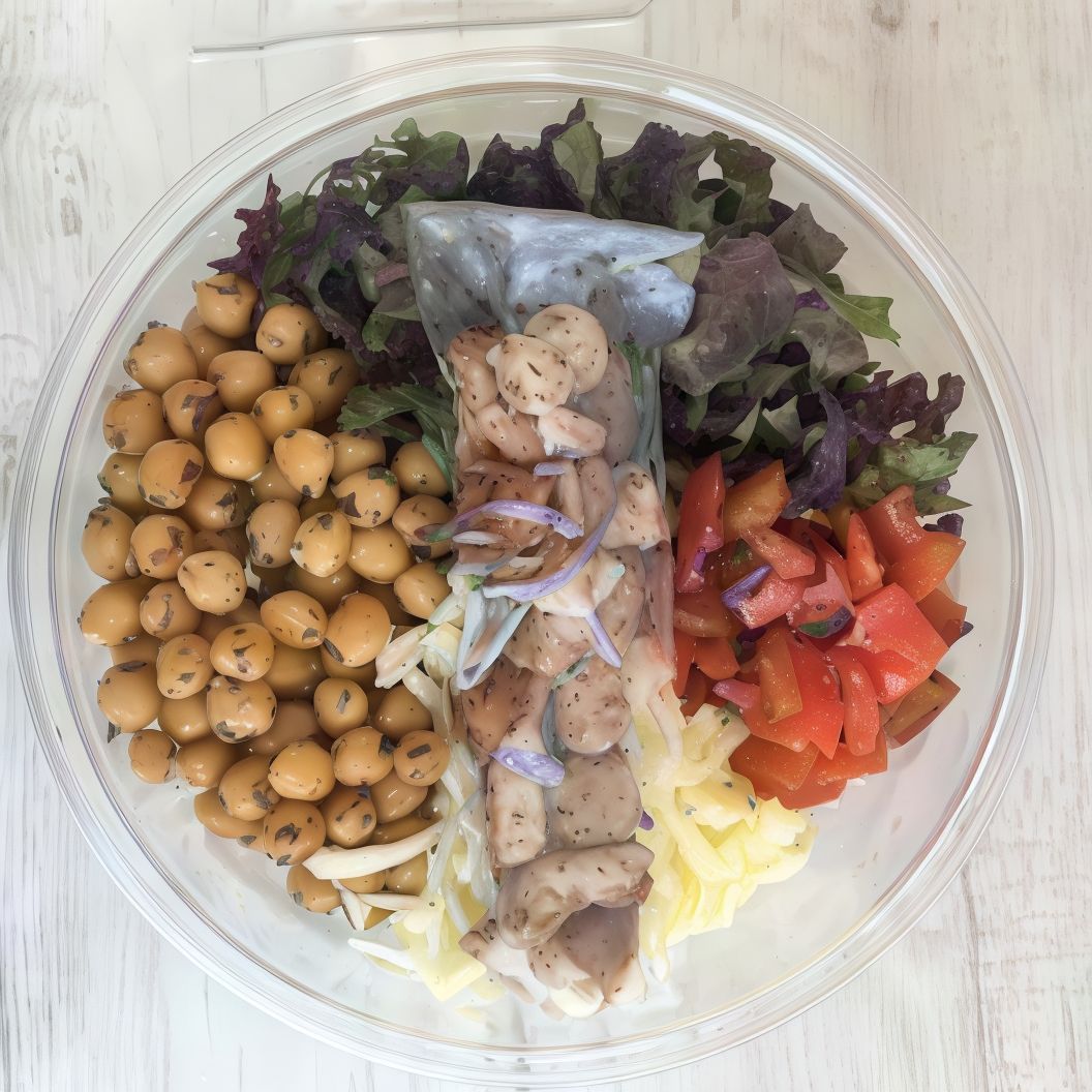 Ensalada de garbanzos