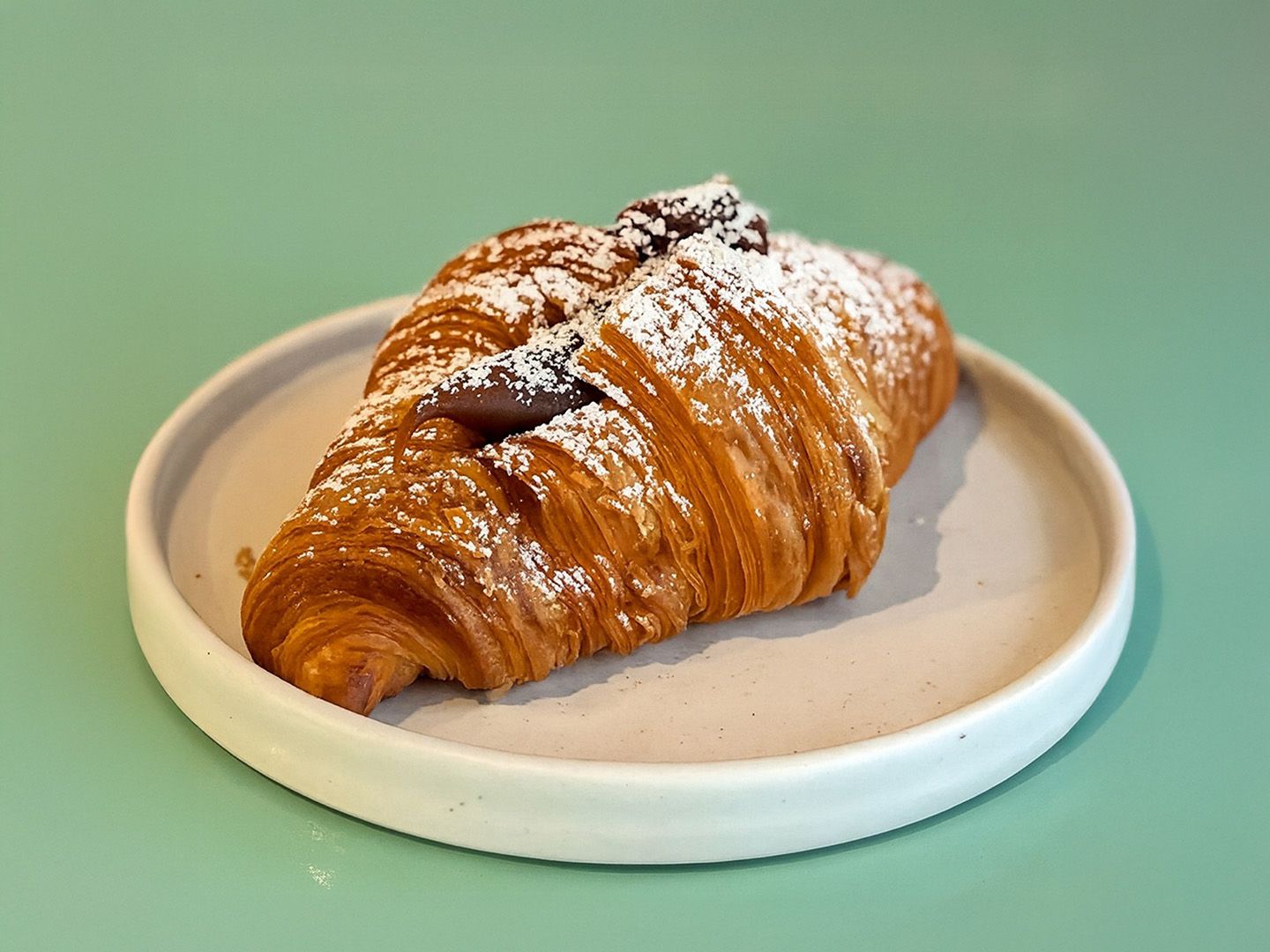 Croissant relleno de ddl