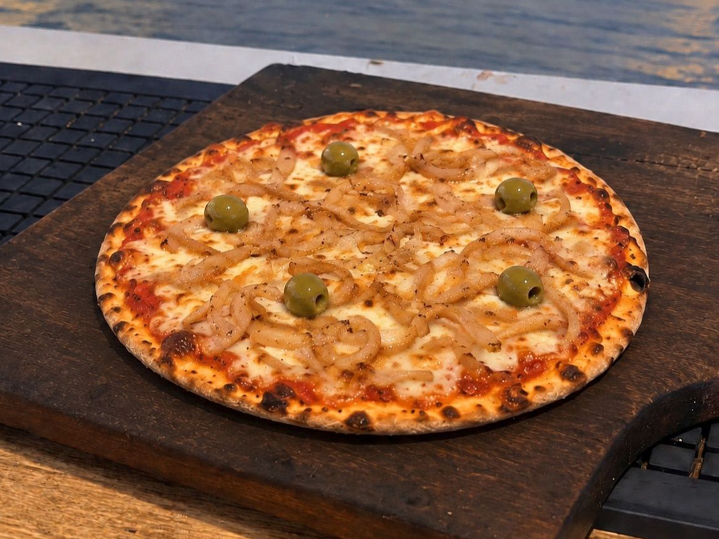 Pizza fugazza
