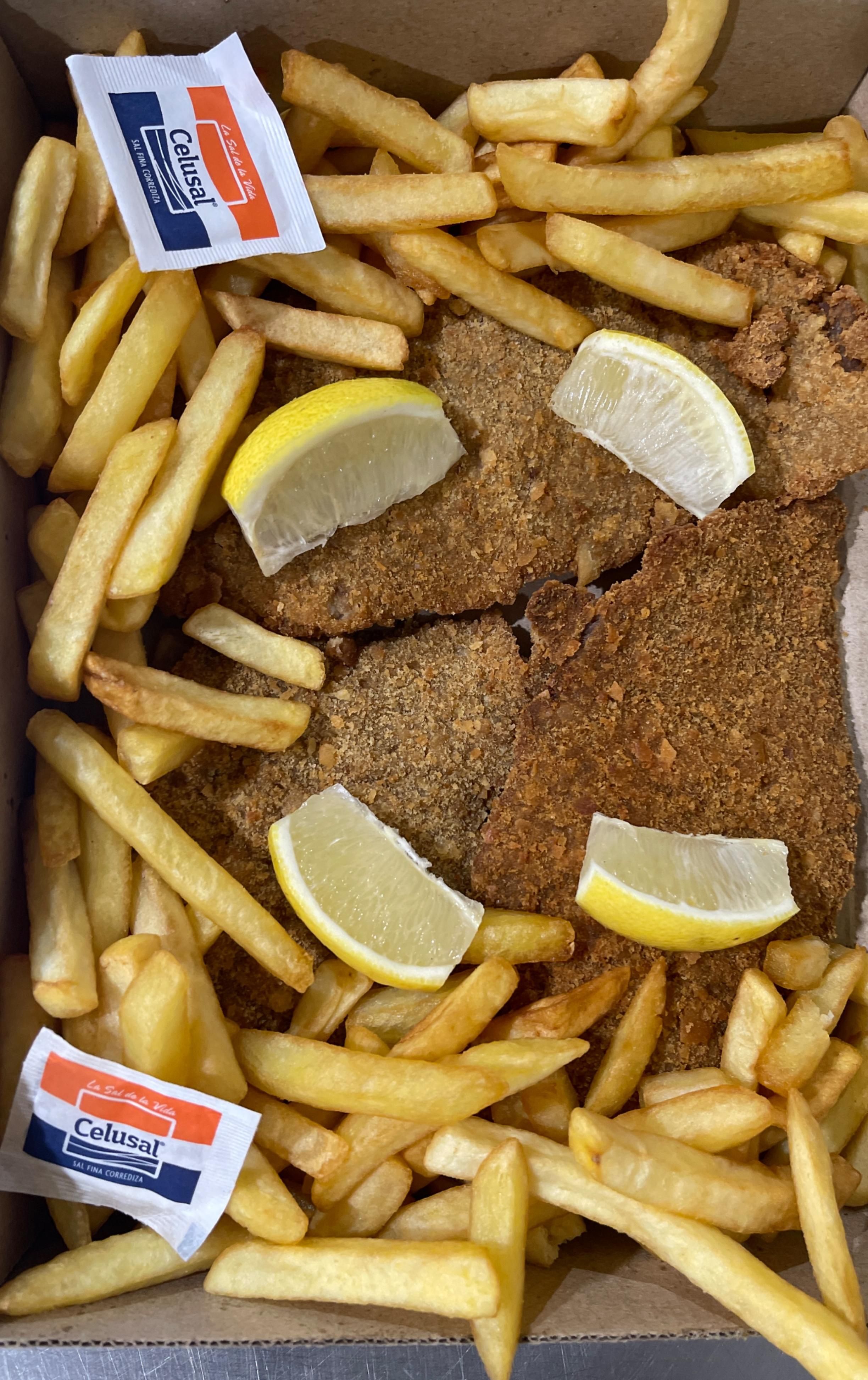 Milanesa al limón p/2 personas