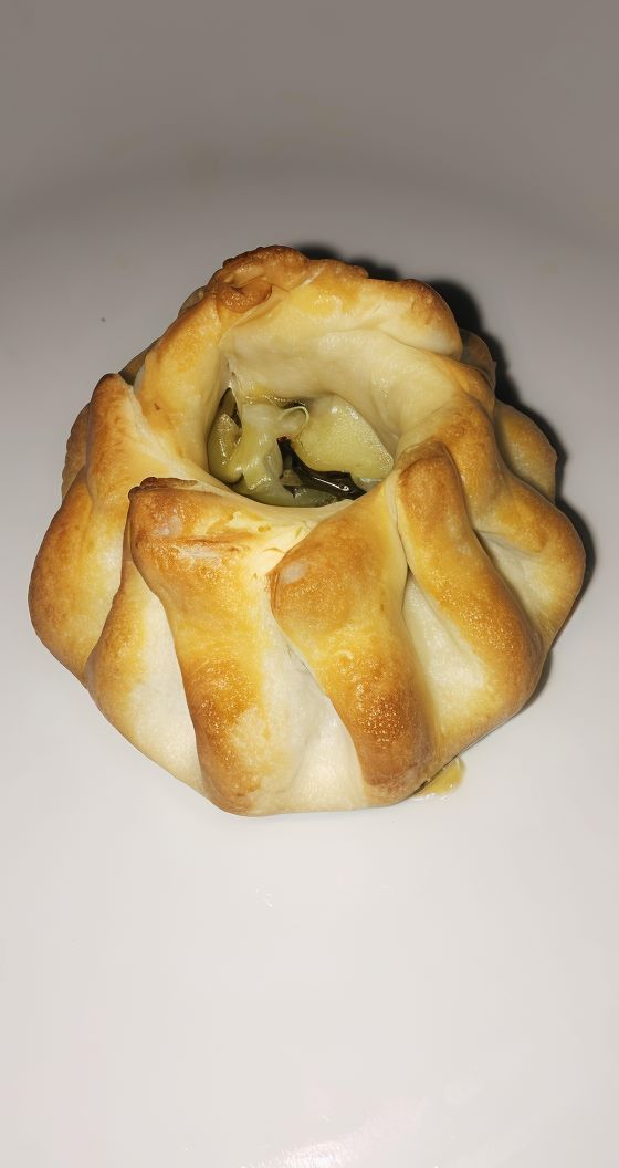 Empanada de quinoa.