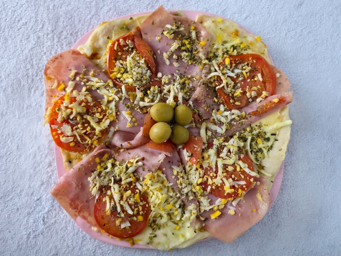 Pizza especial 8 porc
