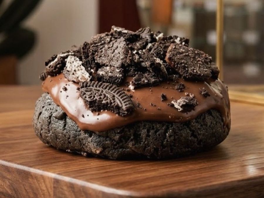 Cookie oreo nutella decorada