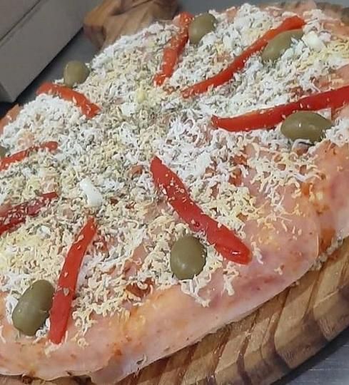 Pizza especial con huevo