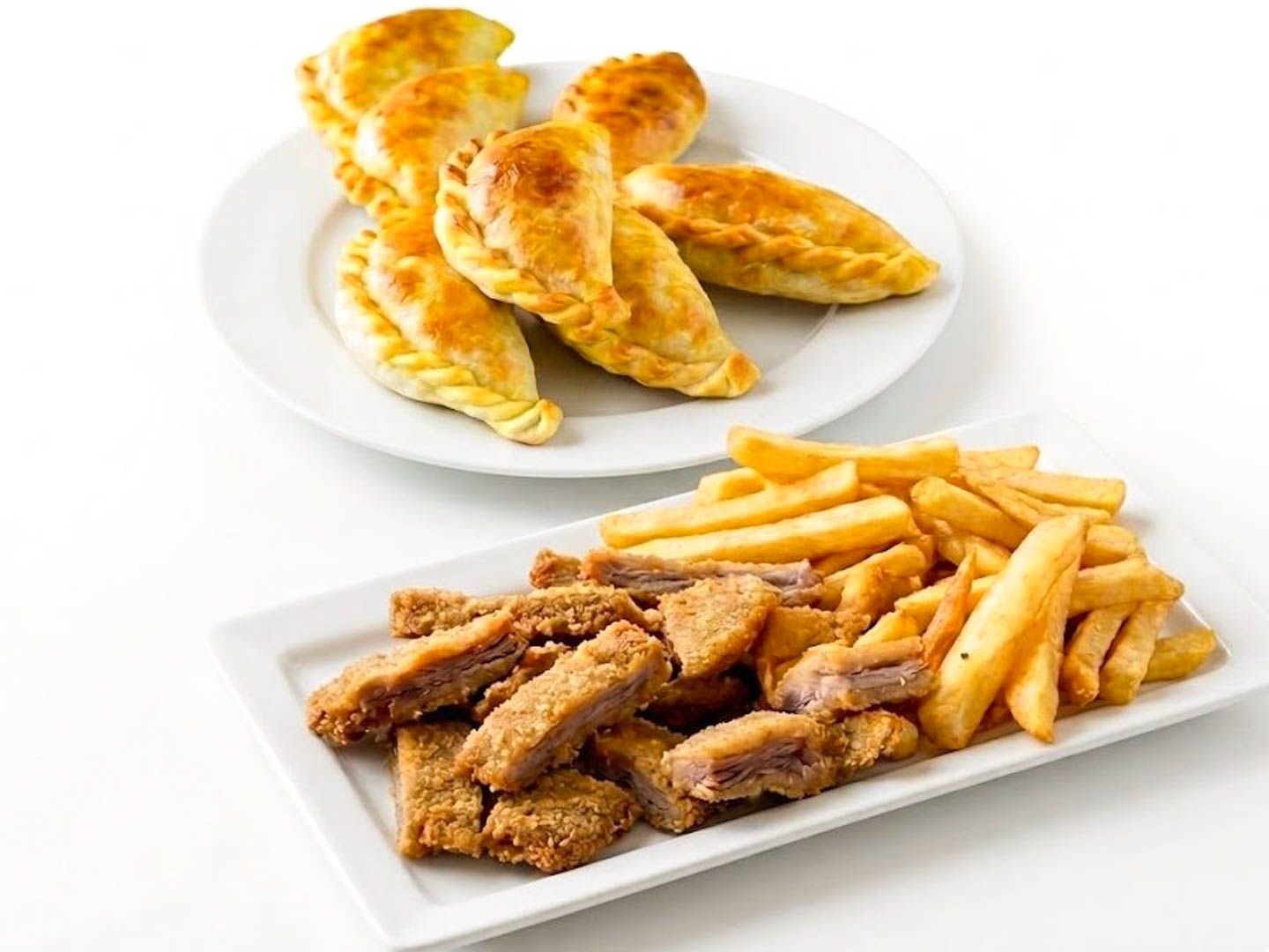 Picada de milanesa + 6 empanadas de jyq