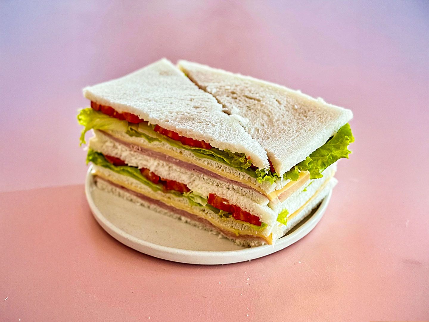 Sándwich Miga Triple