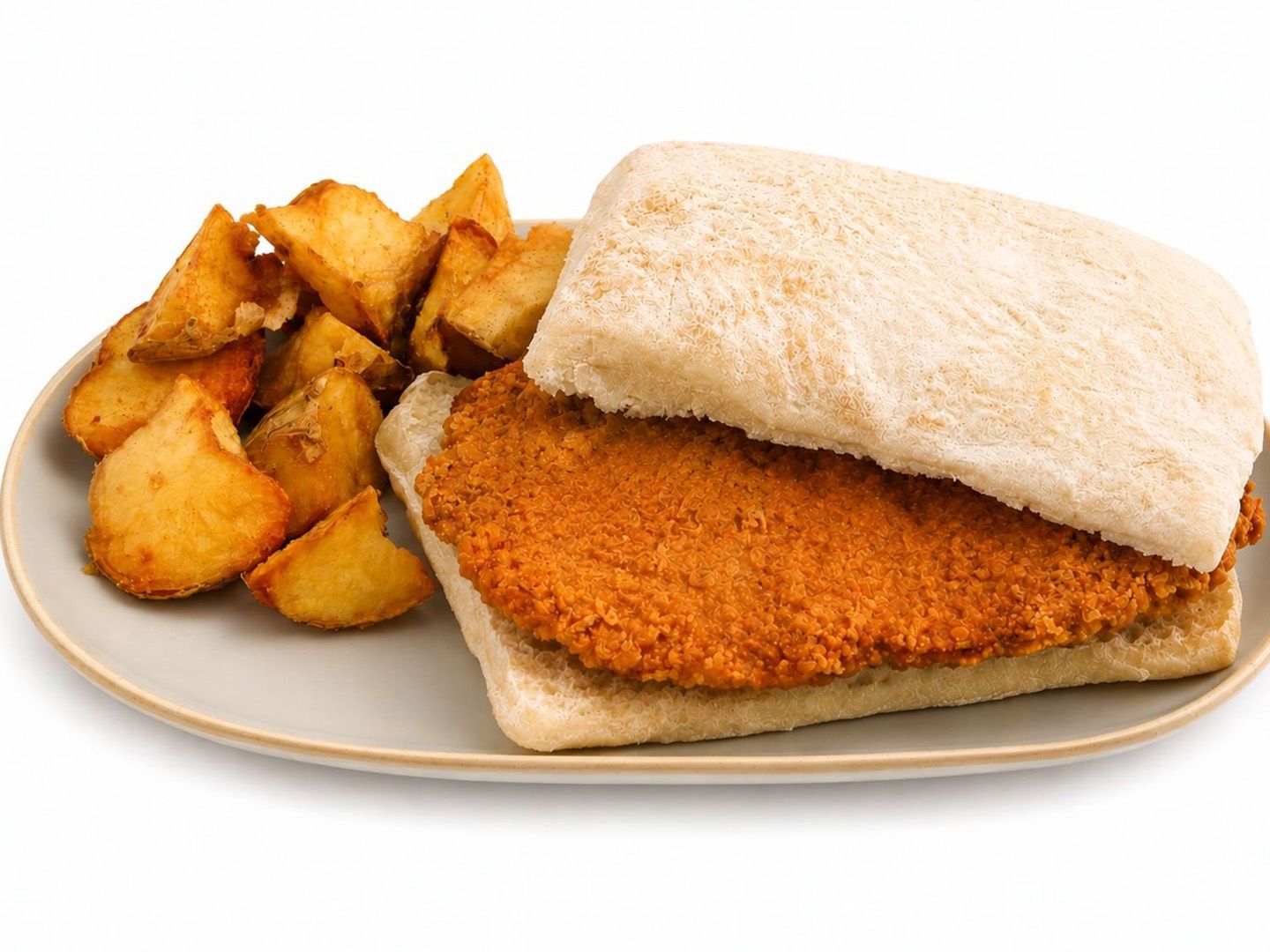 Sandwich panko clásica + papas