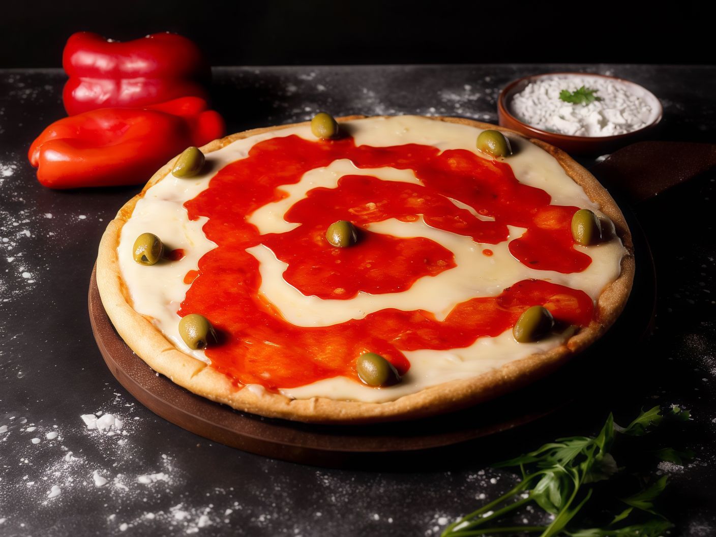 Pizza mozza ss morrones (4p)