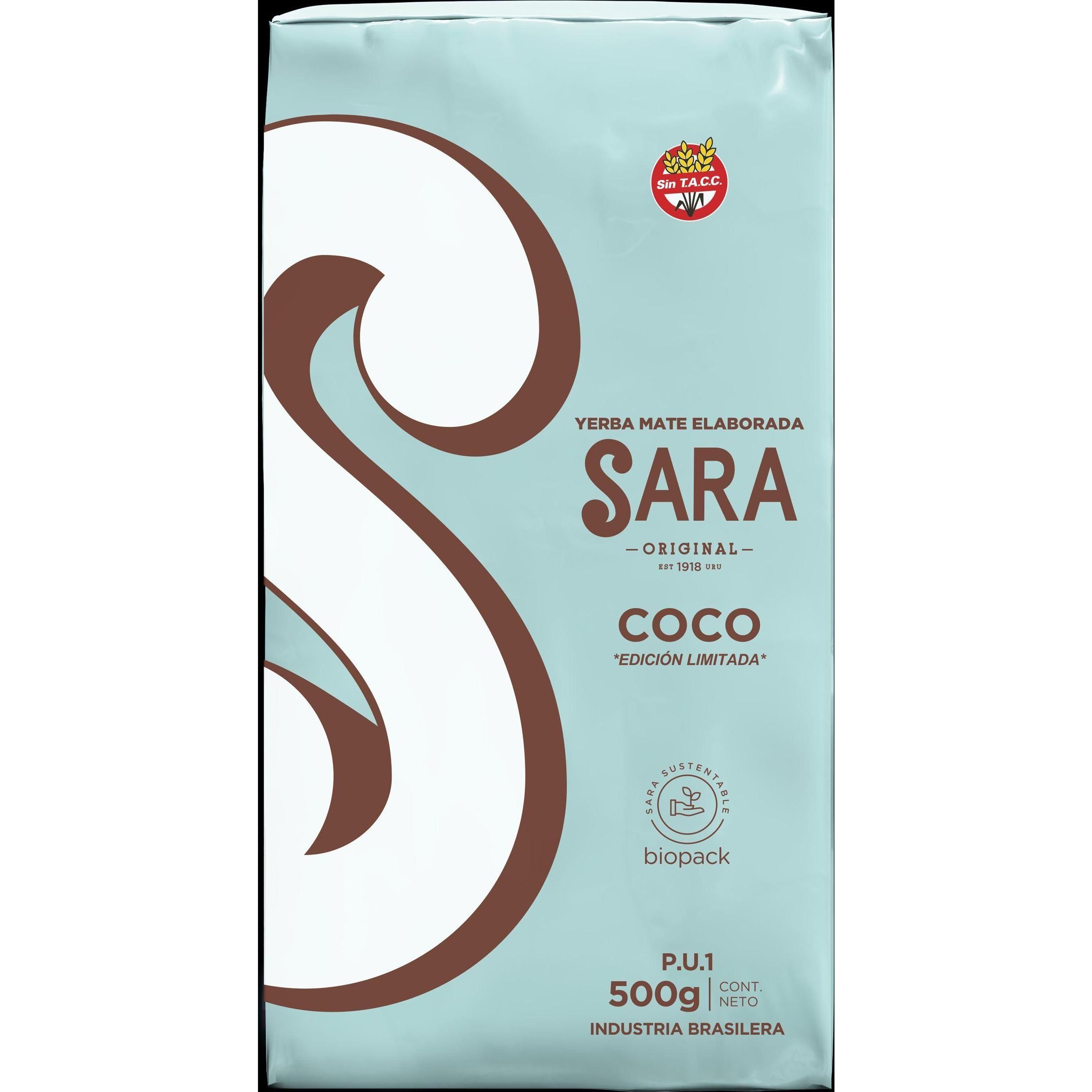 Yerba Con Coco Sara 500 g
