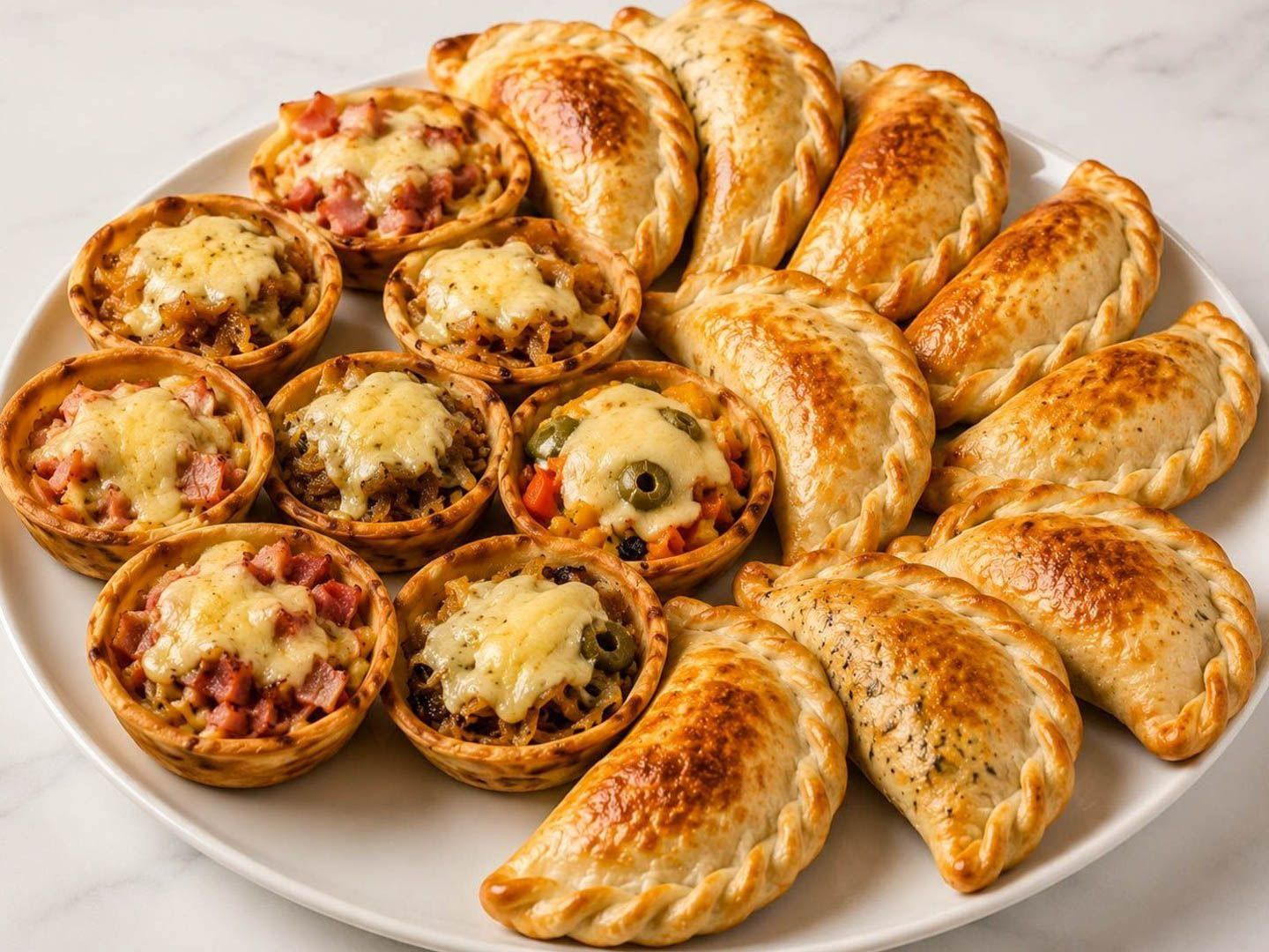 Docena de canastas y empanadas a elección.