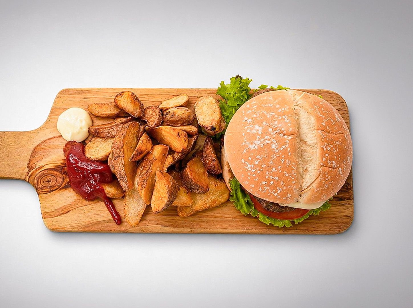 Hamburguesa simple