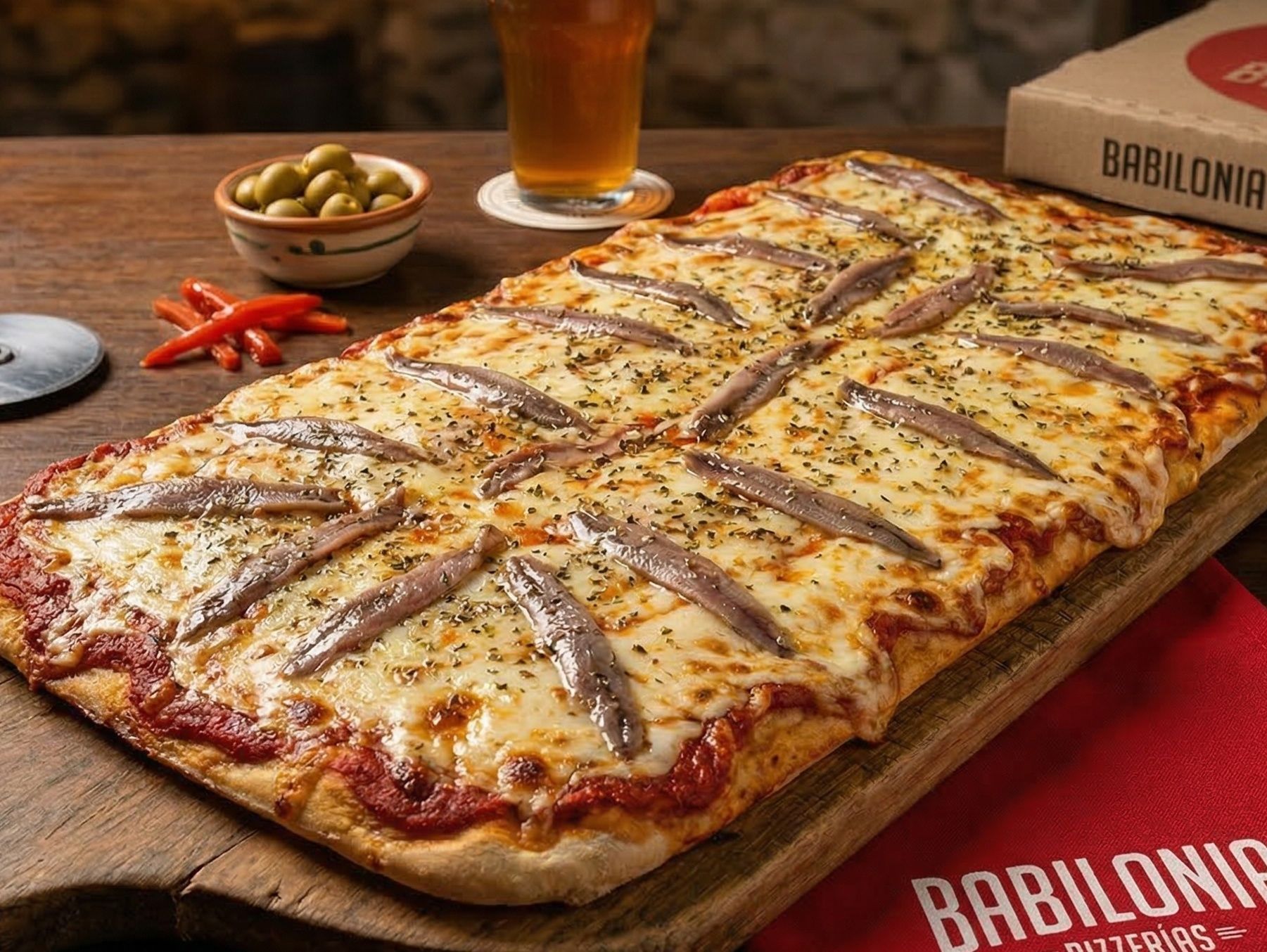 Pizza japonesa 4p.
