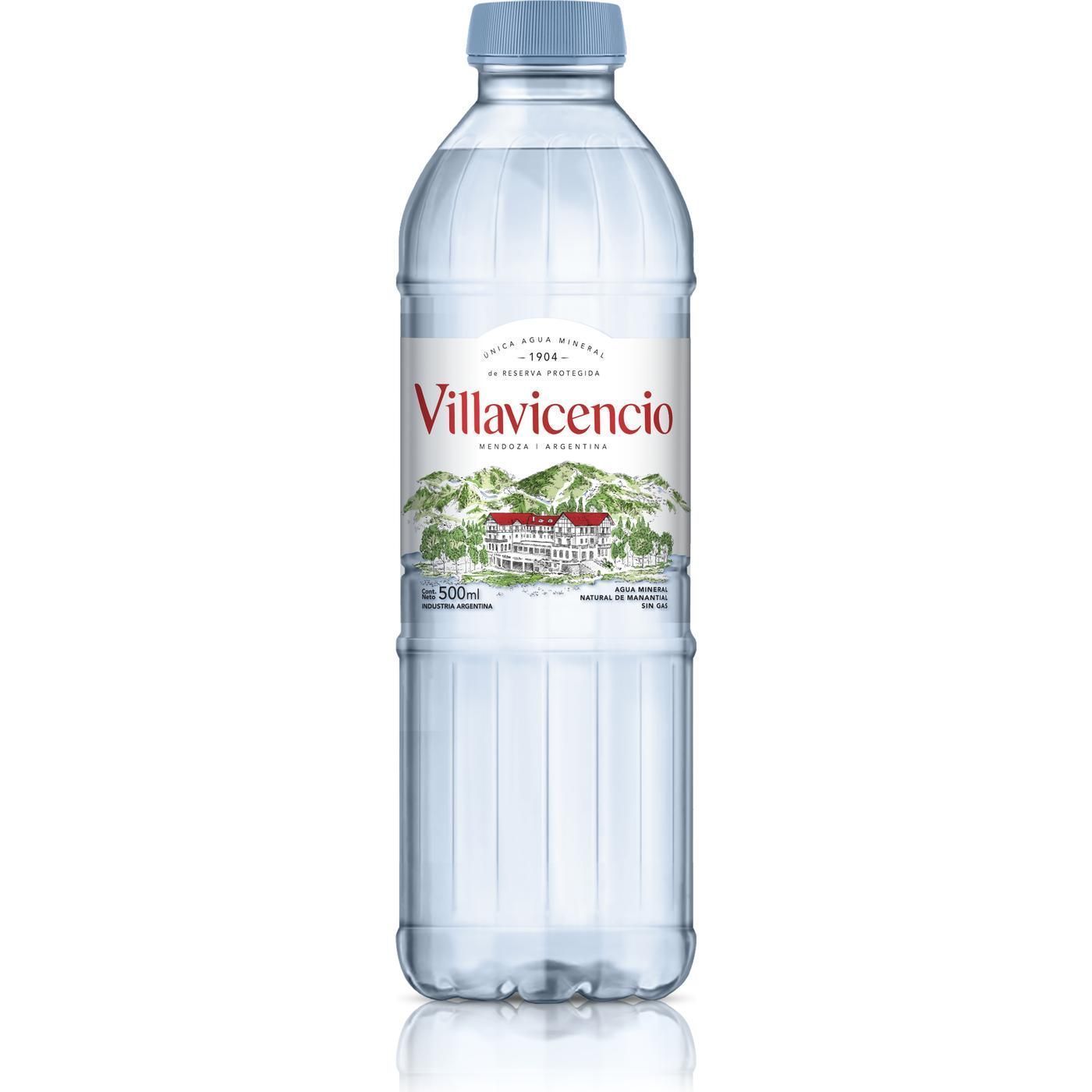 Agua Villavicencio Sin Gas 500 ml