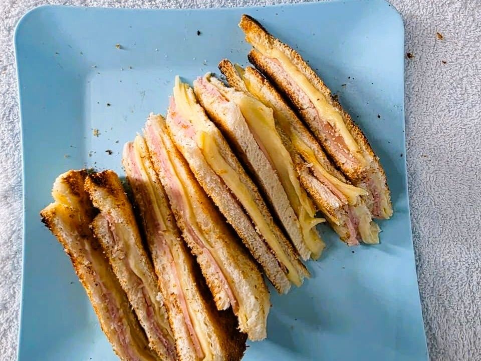 Tostado jamón y queso