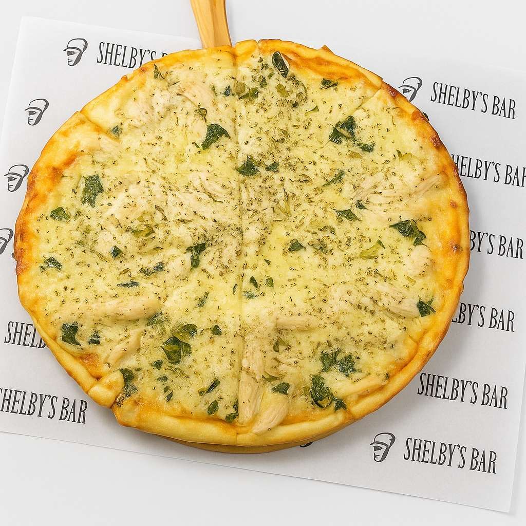 Pizza con pollo
