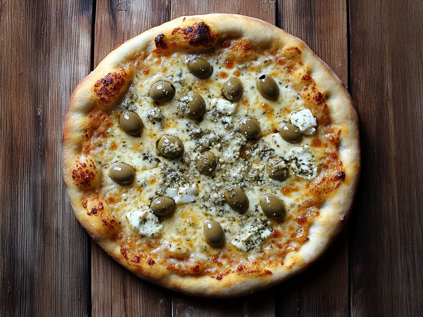 Pizza roquefort 4p