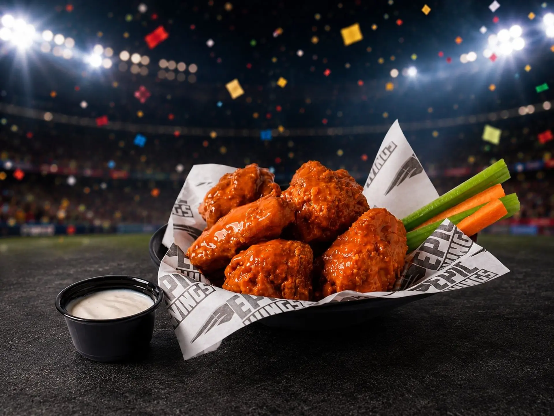 5 Wings o Boneless