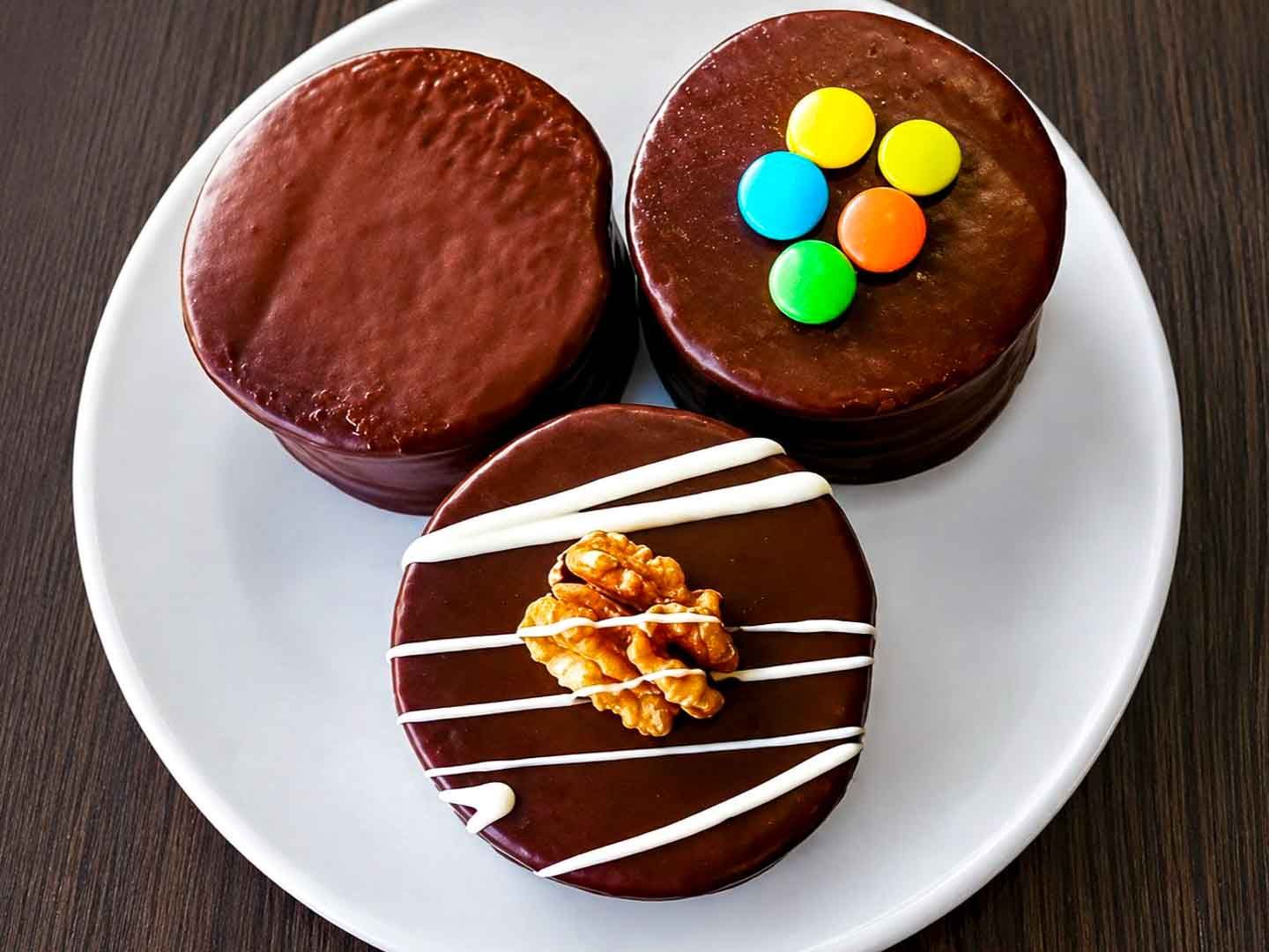 Alfajor de chocolate