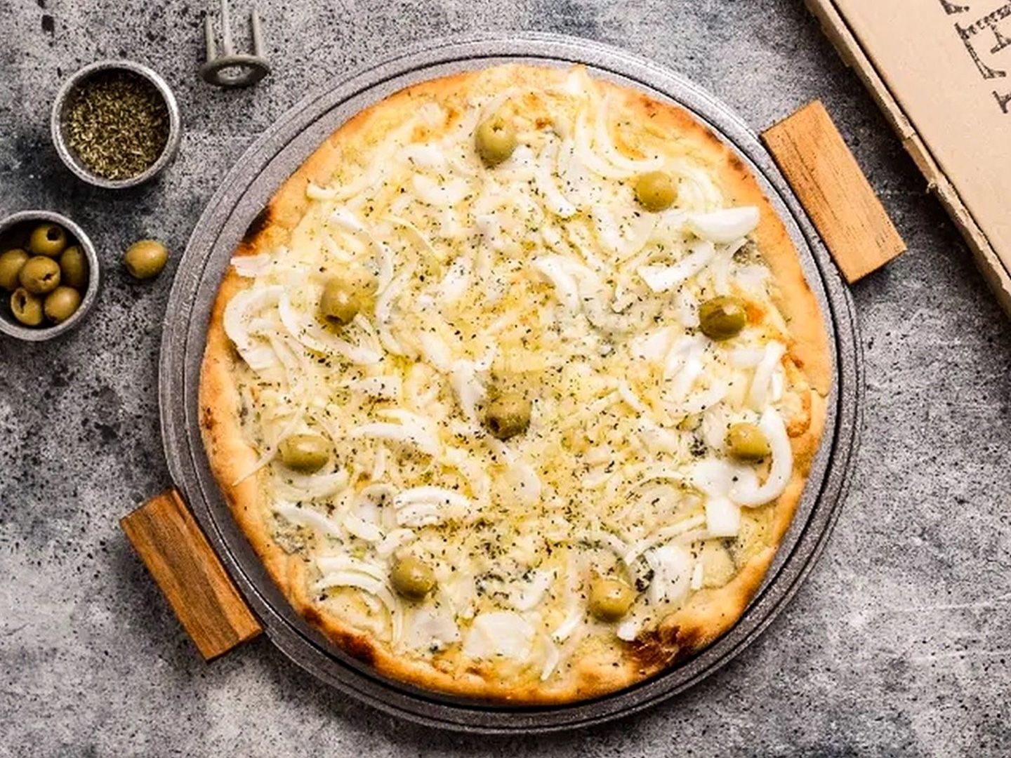Pizzeta fugazza 4p