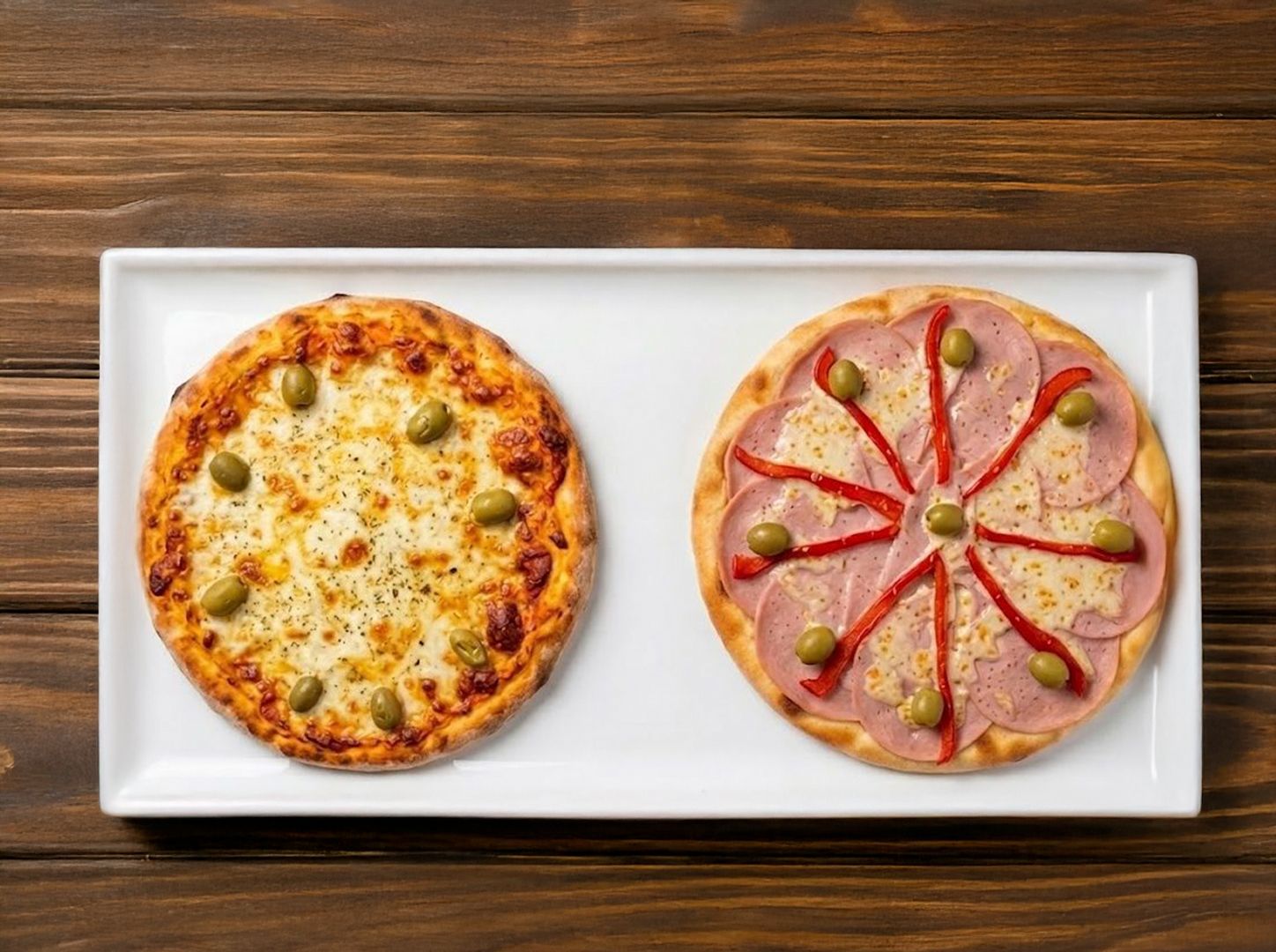 1 muzza + 1 especial