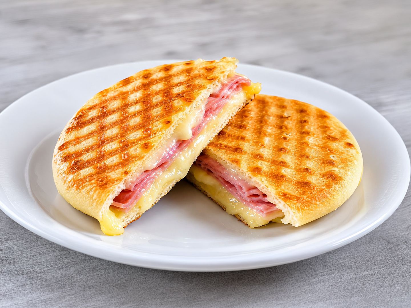 Árabe de jamón y queso.