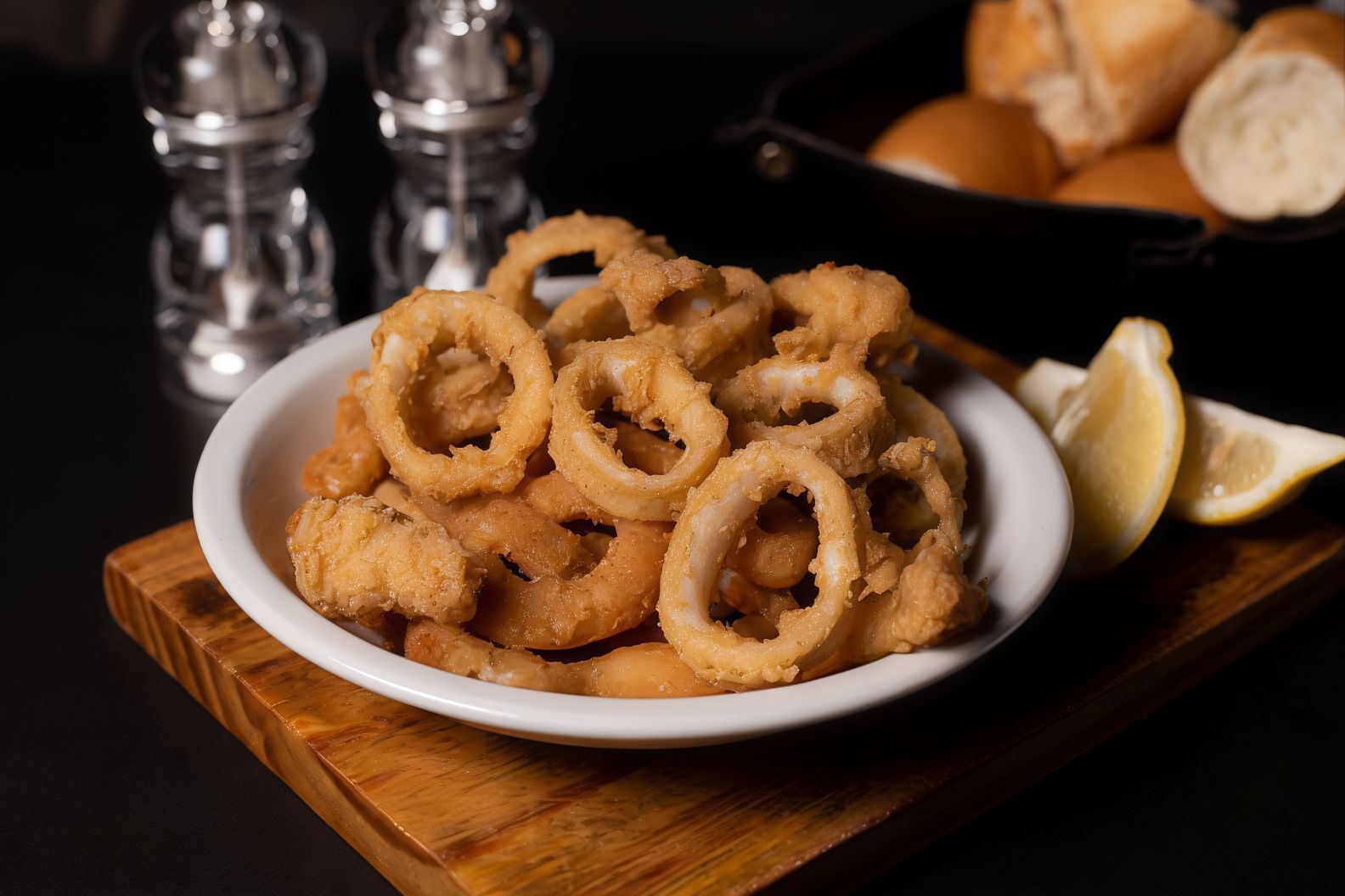 Rabas con salsa tártara