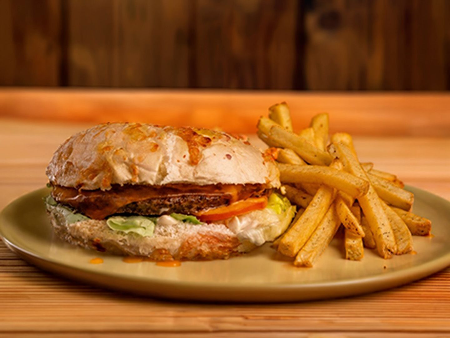 Hamburguesa mega cheddar