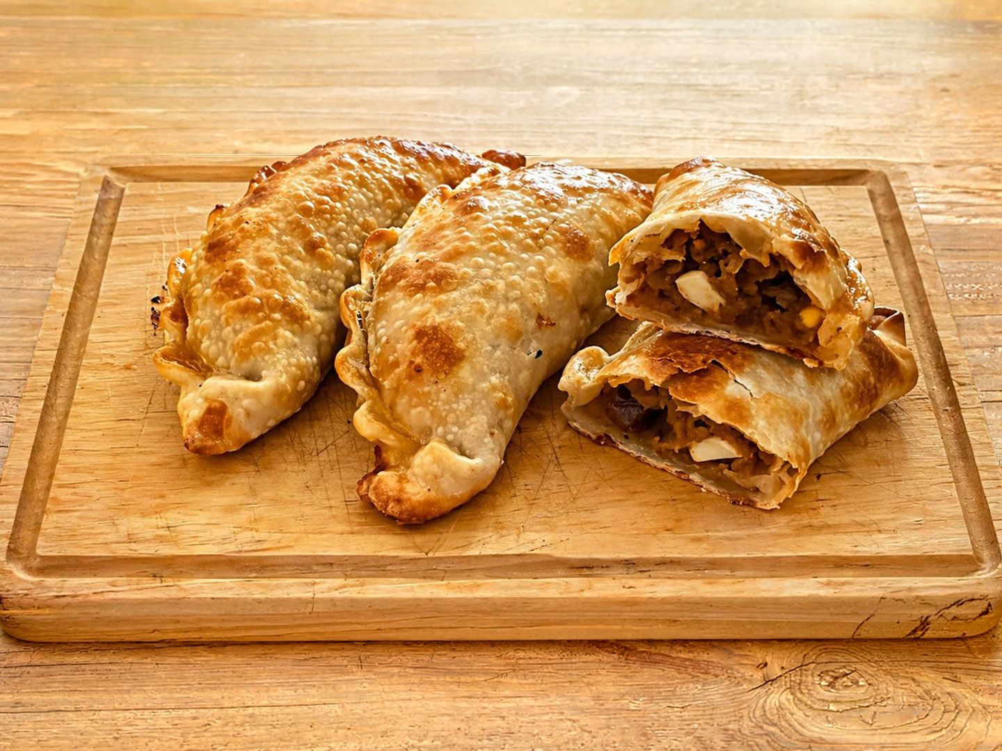 Empanada de carne dulce