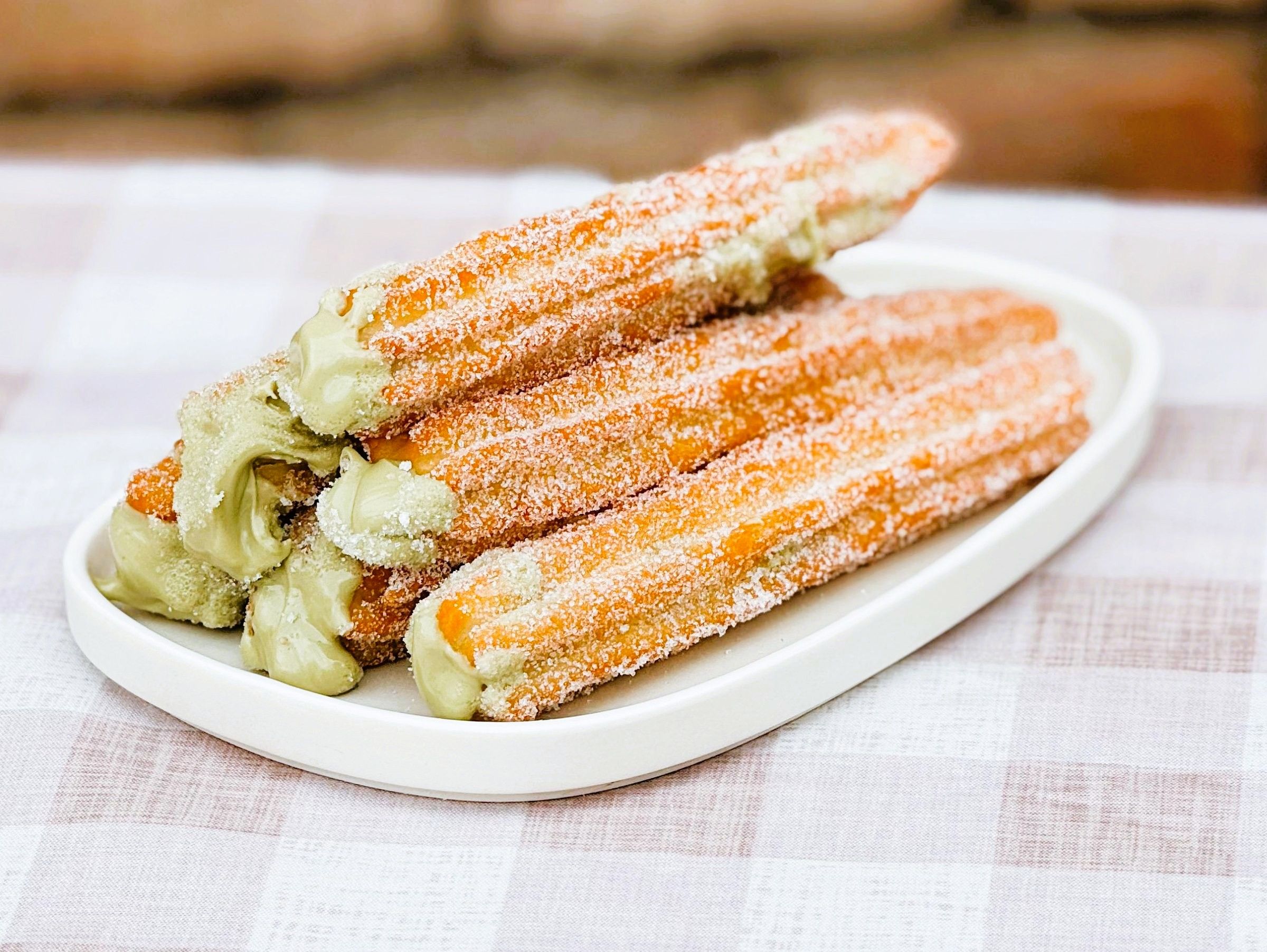 Churros de pistacho x12