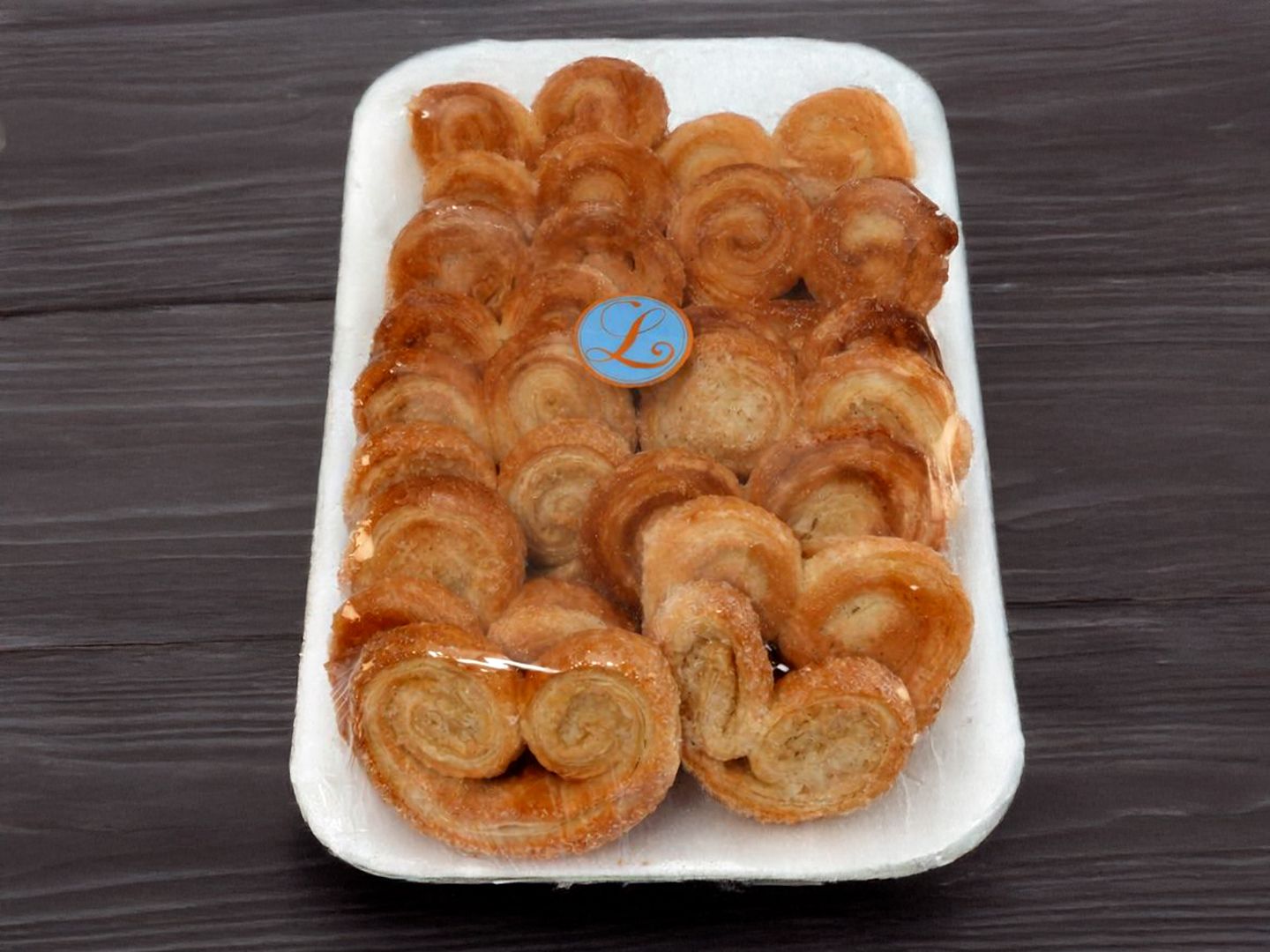 Palmeritas bandeja
