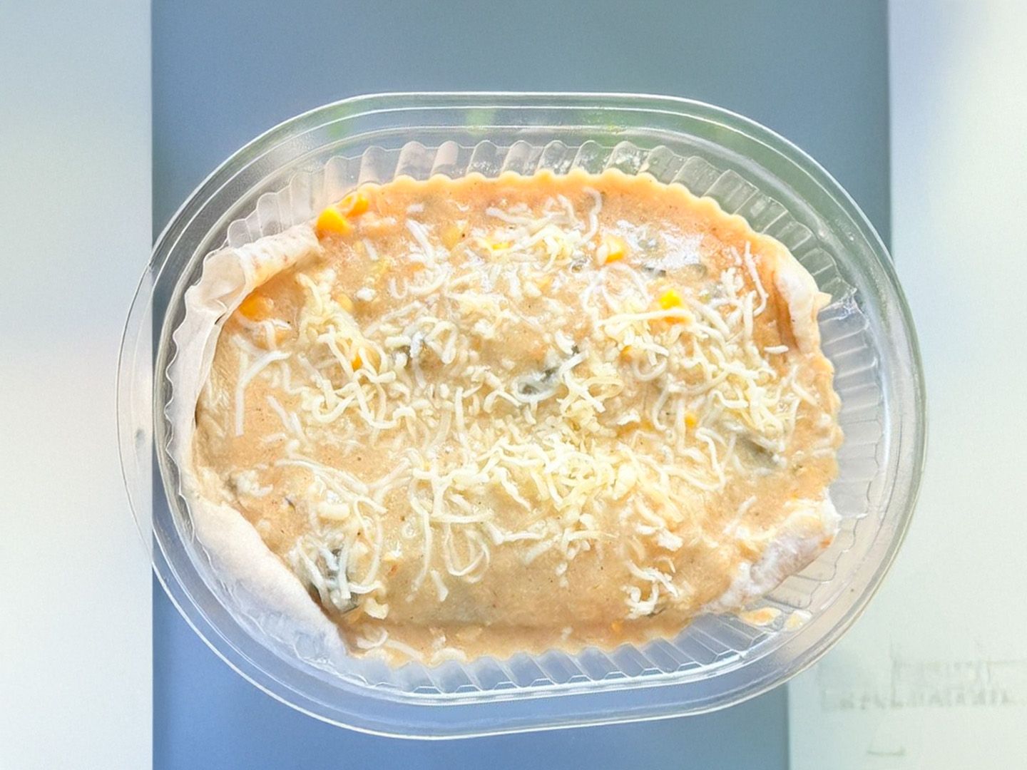 Canelones de verdura con salsa choclo-verdeo