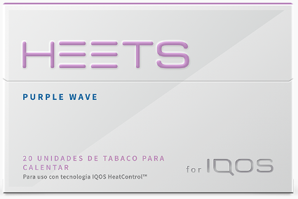 Cajetilla Heets Purple Wave