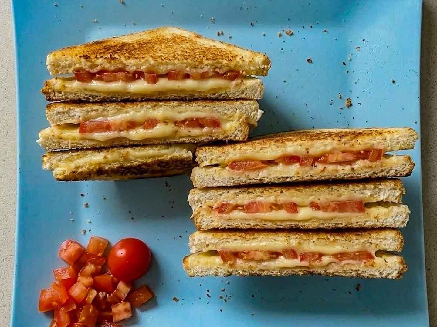 Tostado vegetariano