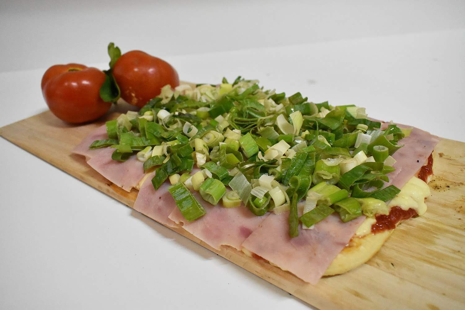 Pizza Con Verdeo