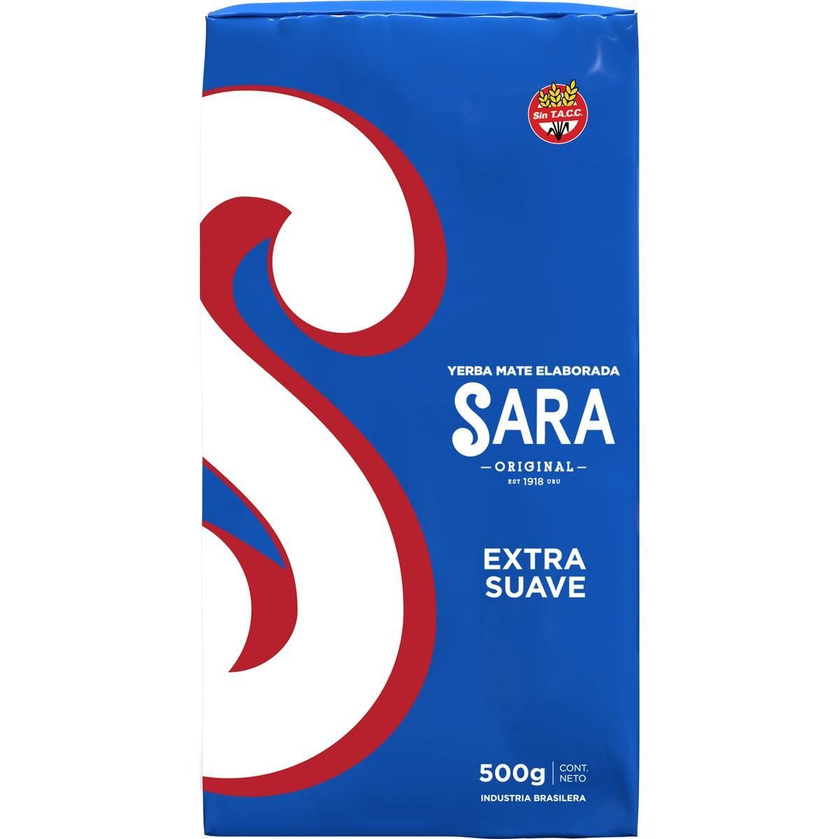 Yerba Mate Sara Extra Suave 500 g