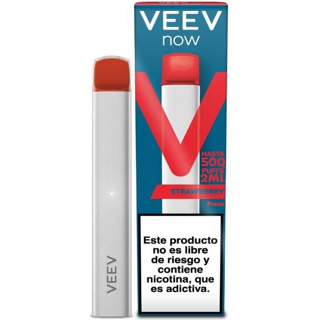 Vaporizador Veev Now 500 Puffs Strawberry