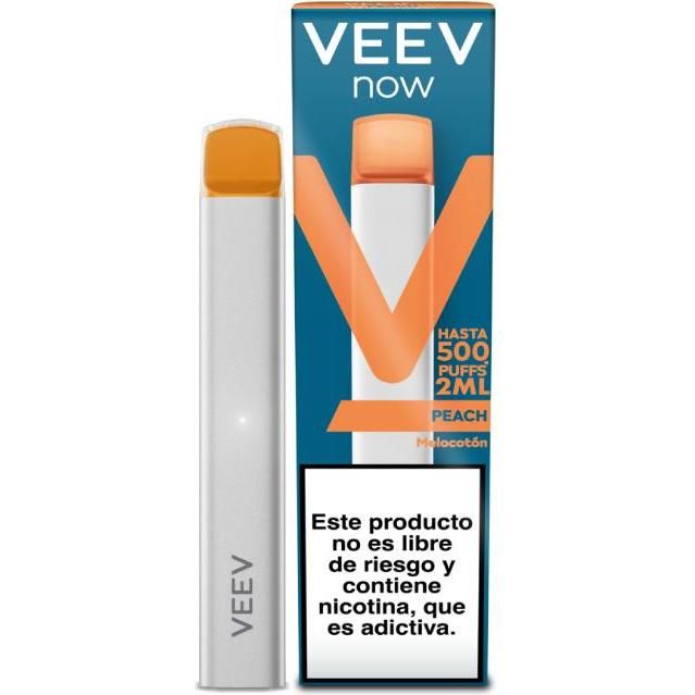 Vaporizador Veev Now 500 Puffs Peach