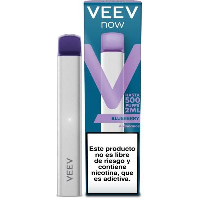 Vaporizador Veev Now 500 Puffs Blueberry