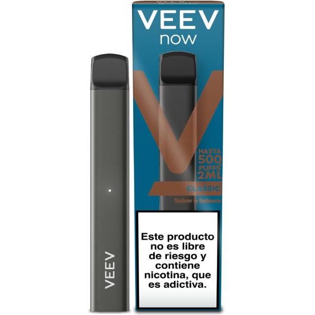 Vape Veev Now Classic Tobacco 500 Puffs 1 Unidad