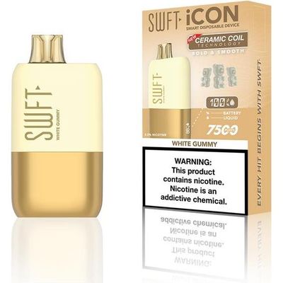 Desechable Swft Icon White gummy 7500 Puffs