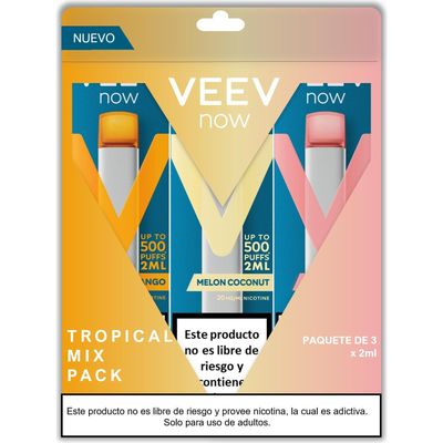 Vaper Veev Now Tropical Mix 3 x 2ml